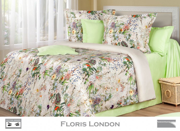 Постельное белье Cotton Dreams Floris London