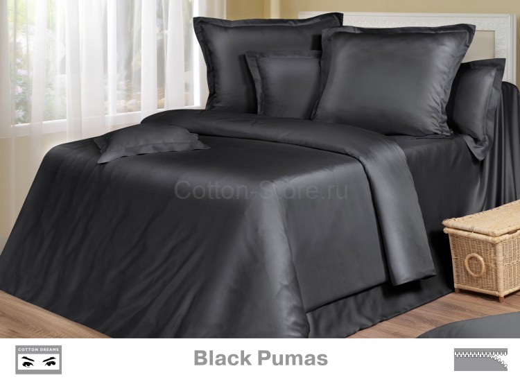 Постельное белье Cotton-Dreams Black Pumas