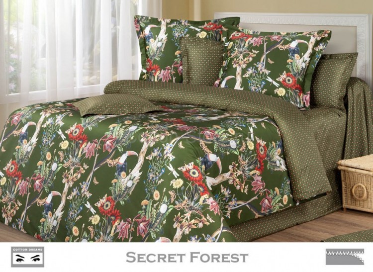 Постельное белье Cotton Dreams Secret Forest