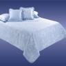 Покрывало стеганое Cotton-Dreams Комо голубой 212х240 см-5078
