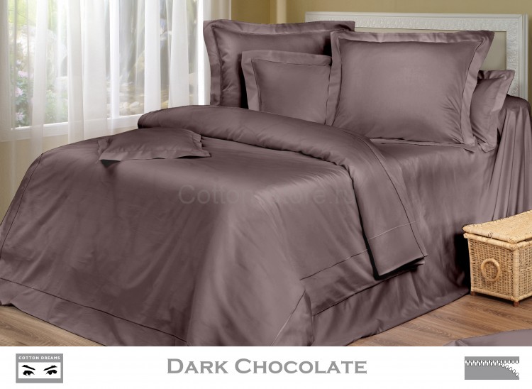 Постельное белье Dark Chocolate 600 нитей
