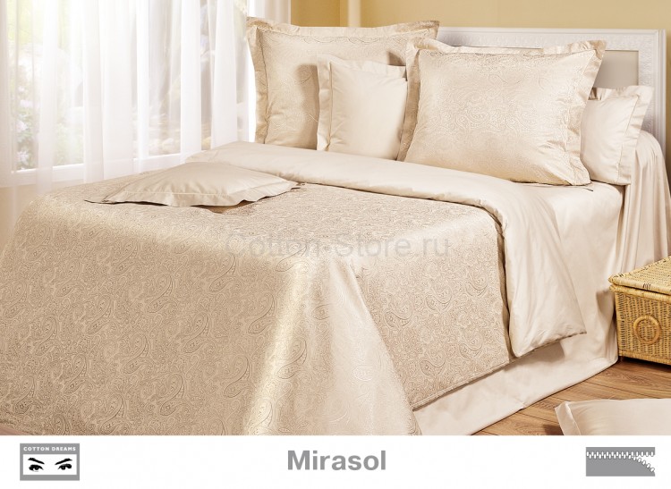 Постельное белье Cotton-Dreams Mirasol жаккардовый сатин