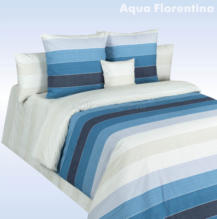 Постельное белье Cotton-Dreams Aqua Florentina